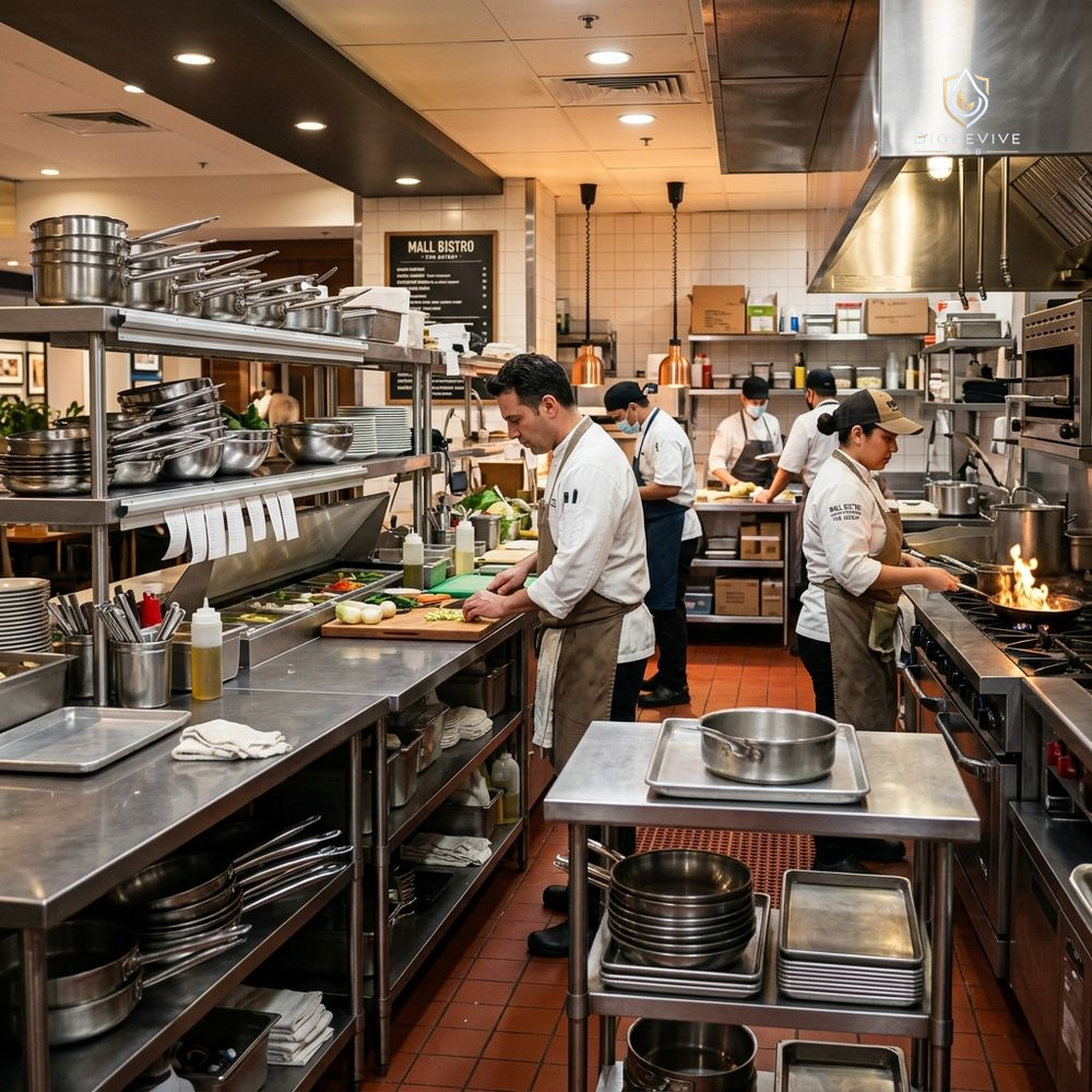 Commercial Kitchen Setup